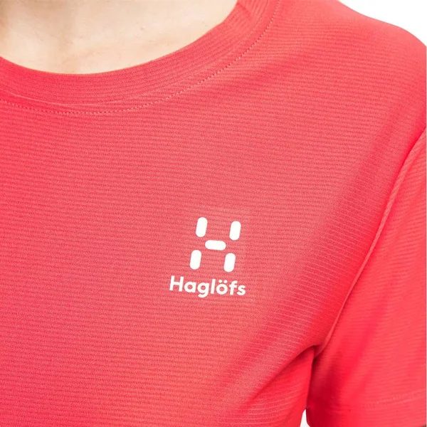 Haglofs Womens L.I.M Tech Tee Hibiscus Red