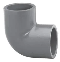 12x22 Schedule 80 PVC 90 Deg Elbow Socket - 806-120