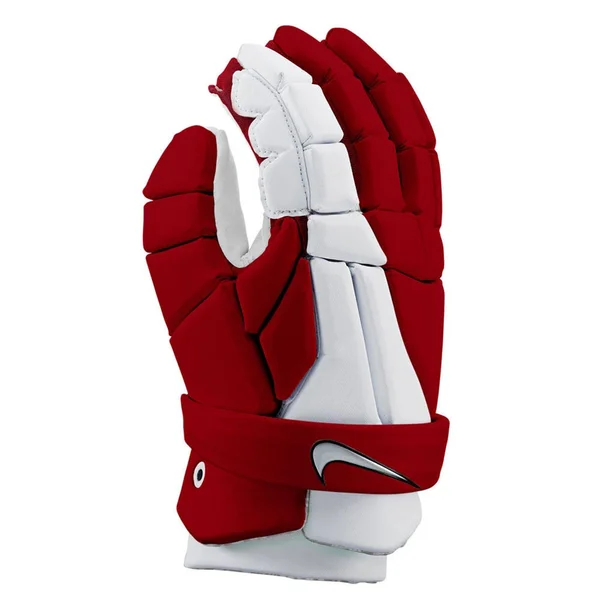 Nike Vapor Pro Gloves Lacrosse Gloves - Red, Size: Extra Large
