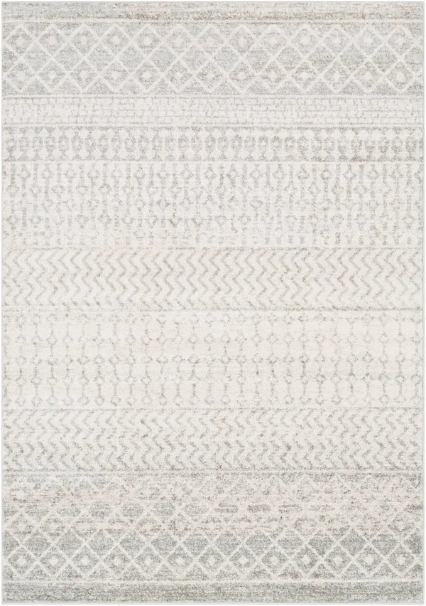 Modern Rug, Two-Tone Gray/White by Ashley HomeStore