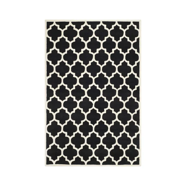 Safavieh Chatham Black & Ivory 4& x 6& Rug
