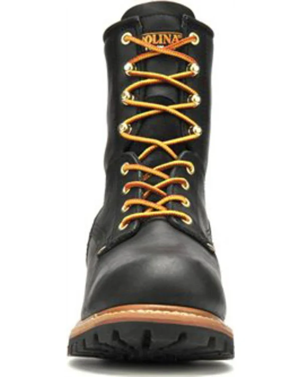 Carolina Elm 8x22 Logger 8.5 Men's Black