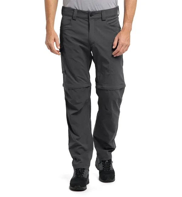 Haglofs Zip Off Pant Men - MAGNETITE - Zip-Off Pants XL