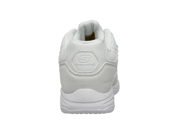 Skechers for Work Men's Felton Resistant Relaxed Fit Work Shoe, White, 8.5 M US