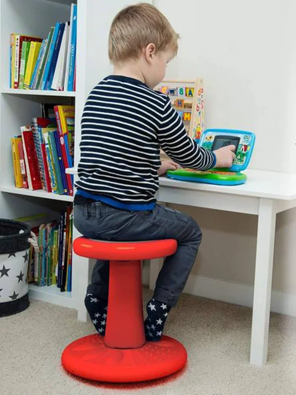 Studico Active Kids Chair - Wobble Chair Toddlers, Pre-Schoolers - Age Range 3-7y Grades K-1-2 - 14 inch High Flexible Seating C