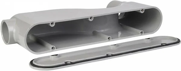 Southwire 2-1/2x22 Smart lb Conduit Body - PVC with Cover and Gasket, KBLB251
