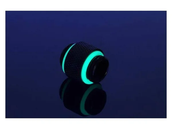 Bitspower G1/4x22 10mm Male to Male Fitting - Matte Black