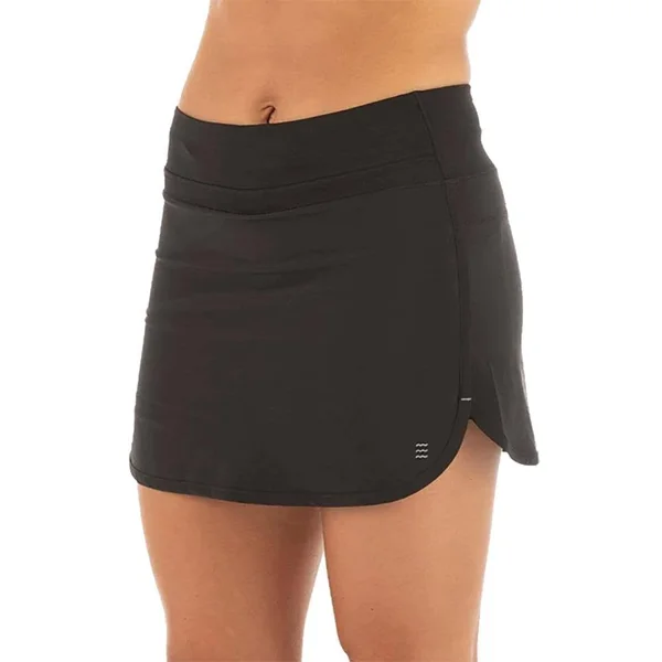 Free Fly Bamboo-Lined Breeze 15 in Womens Skort, Slate 310, L