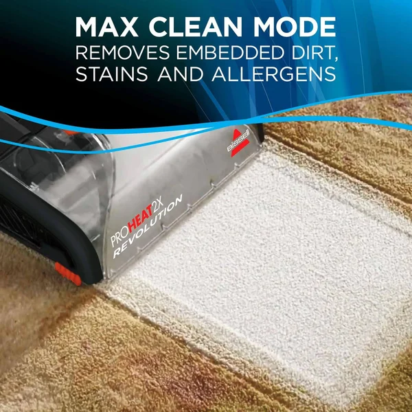 Bissell Proheat 2x Revolution Pet Full Size Upright Carpet Cleaner, 1548F