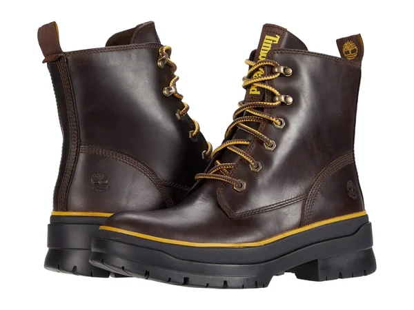 Timberland Malynn Waterproof Mid Lace Boot - Women's Dark Brown Full Grain - 8.5