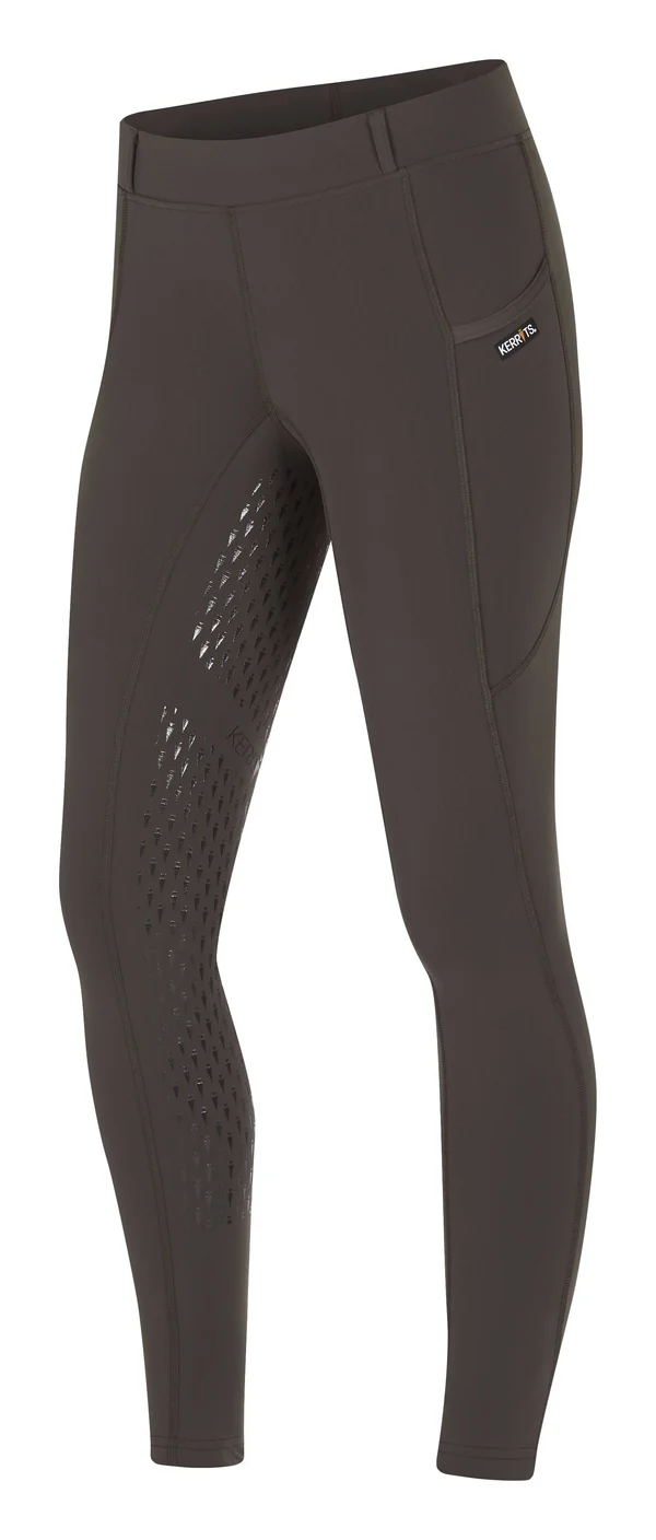 Kerrits Ladies Ice Fil Full Seat Tech Tight Walnut, 2x