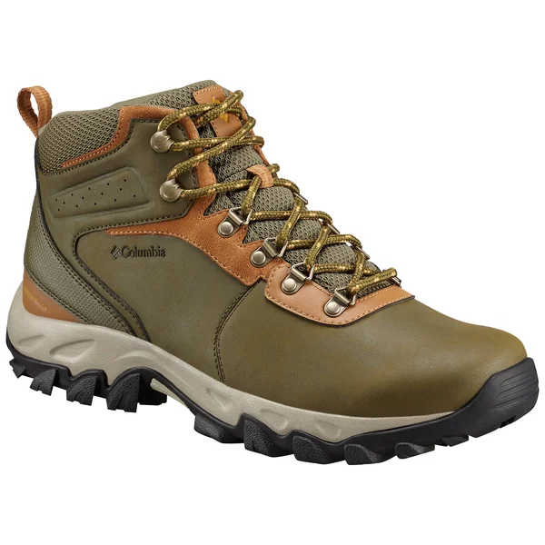 Columbia Men & S Newton Ridge Plus Ii Hiking Boot - Nori, Dark Banana