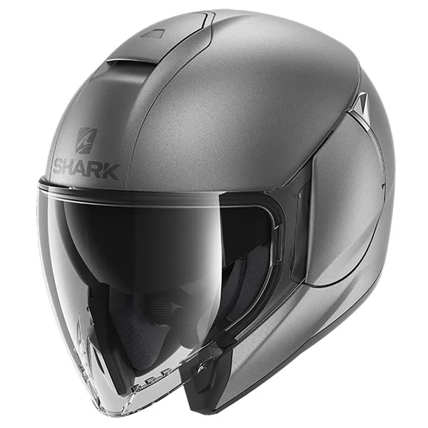 Shark Citycruiser Blank Mat Helmet Anthracite