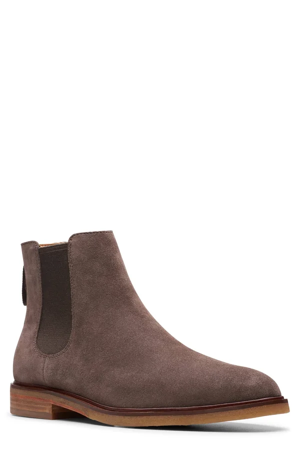 Clarks Clarkdale Gobi Boot - Men's Taupe Suede, 8.5