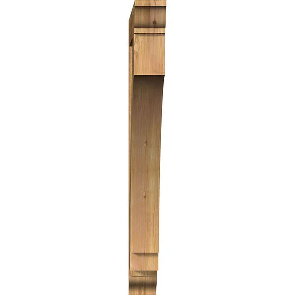 Ekena Millwork 4x22W x 32x22D x 40x22H Imperial Traditional Rough Sawn BRACKET - Western Red Cedar