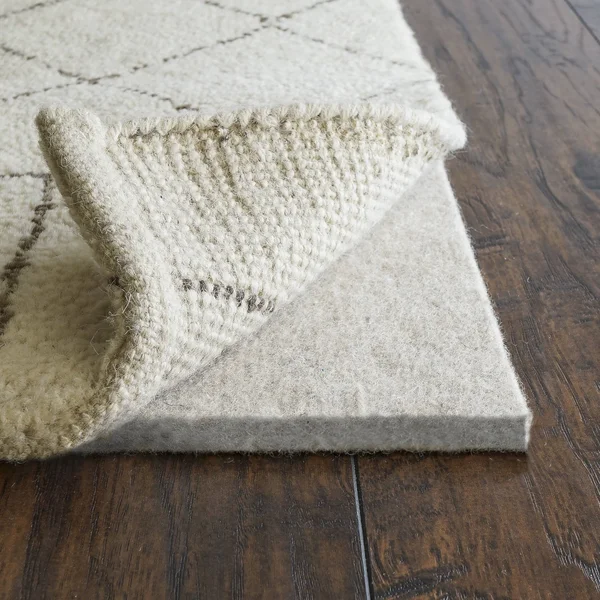 Rug Pad USA, 1/2x22 Thickness, 10&x16&, Eco Plush Felt Rug Pads- Preserve Rug, PR
