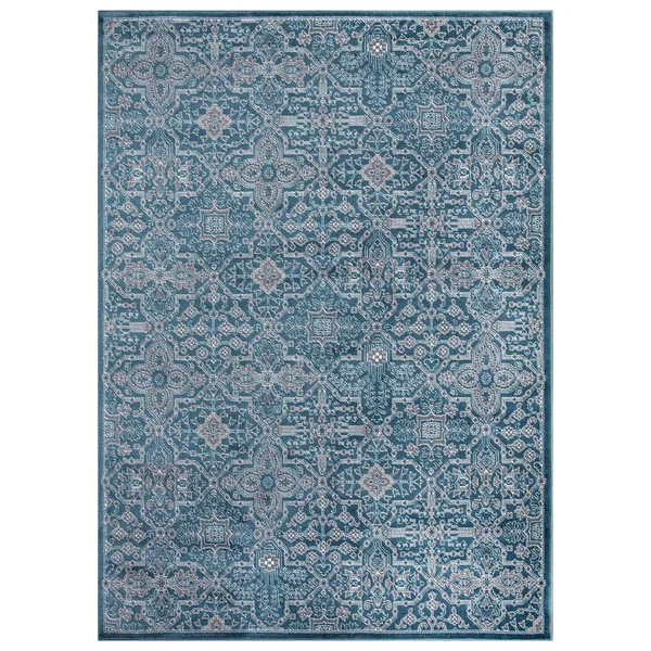 Concord Global Jefferson Athens Area Rug, Red, 5x7 ft