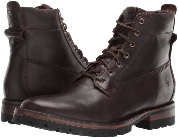Frye Union Workboot in Dark Brown - Men's Size 8.5