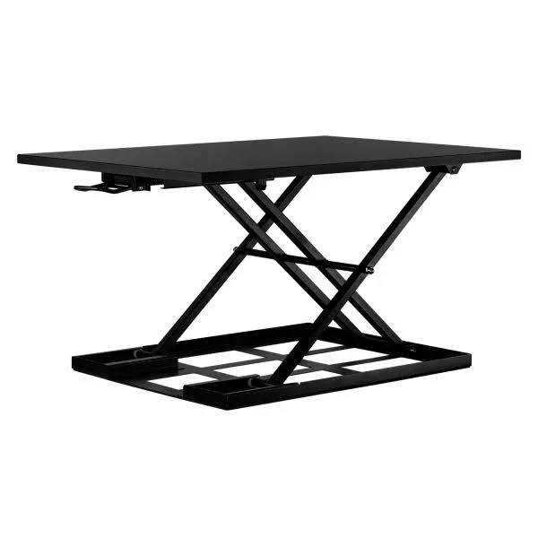 Mount-It! MI-7929BLK Standing Desk CONVERTER, 25x22H x 32x22W x 4x22D, Black