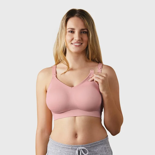 Bravado Designs Dusted Peony Body Silk Seamless Full Cup Nursing Bra