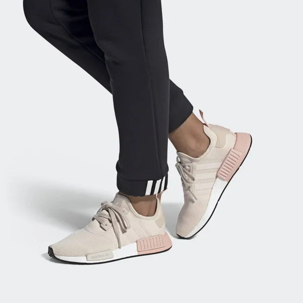 Adidas Originals Womens NMD R1 Shoes Linen/Linen/Linen Size 10.0