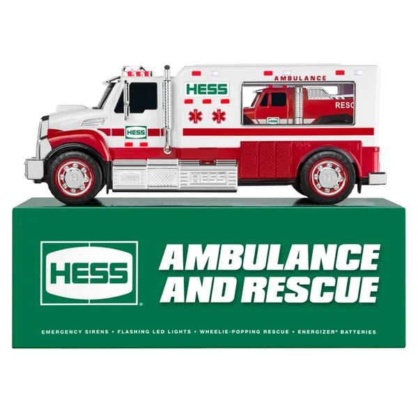 Hess 2020 Toy Truck - Ambulance and Rescue - Size: 4.4