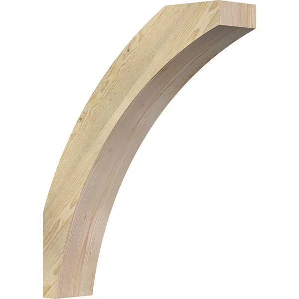 Ekena Millwork 6x22W x 26x22D x 32x22H Thorton Rough Sawn Brace - Douglas Fir