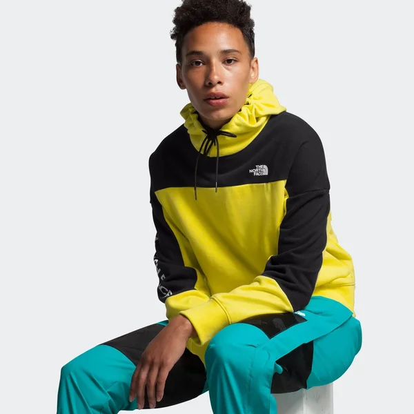 The North Face Women's Graphic Collection Hoodie - Small - TNF Lemon, TNF Black