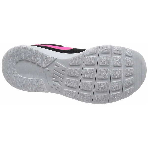 Nike Girl's Tanjun Shoe Black/Hyper Pink/White Size 3 M US