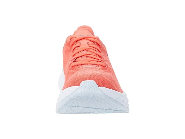 Hoka One One Women's Carbon x 2 Running Shoes, Coral/Black
