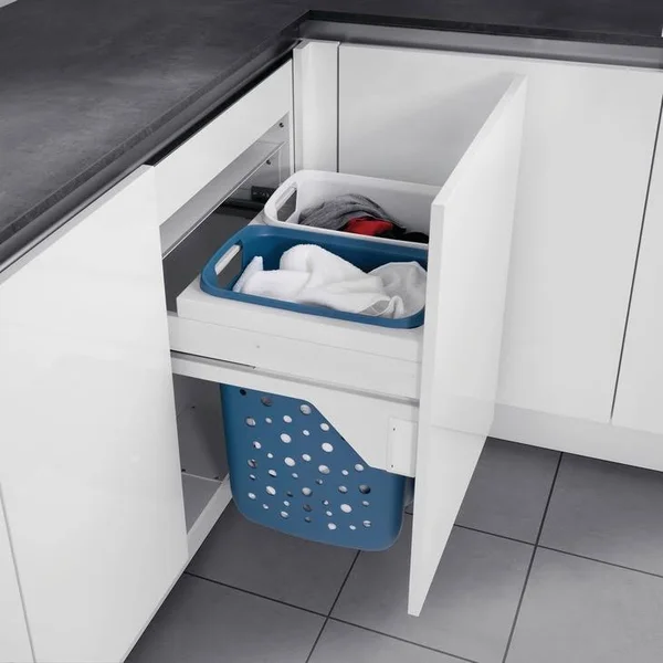 Hafele 502.72.705 Laundry Hamper - Hailo 60 with Full Extension