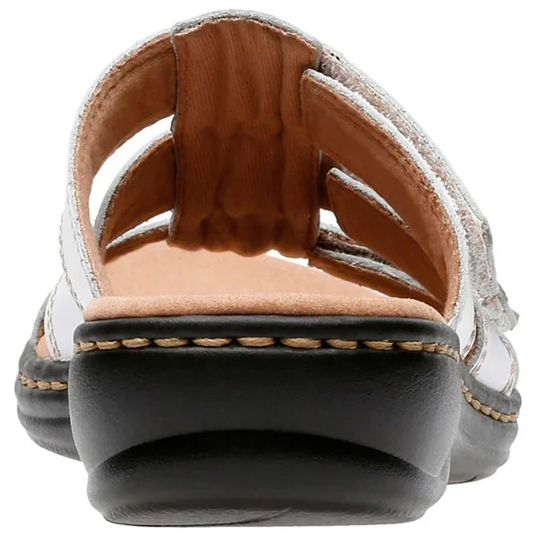 Clarks Leisa Spring Women's Sandals - Size: 6.5, White