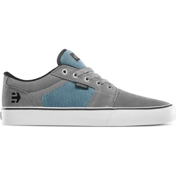 Etnies Men's Barge LS Shoes Black - Black, Black 14