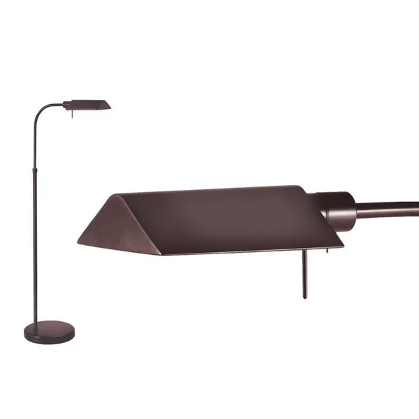 Sonneman 7005.30 - Tenda Pharmacy Floor Lamp, Rose Bronze