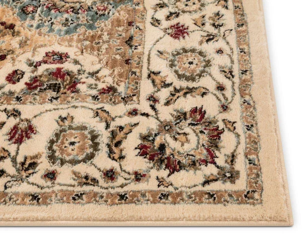 Well Woven Aurora Mia Traditional Oriental Ivory 5 ft. 3 in. x 7 ft. 3 in. Area Rug