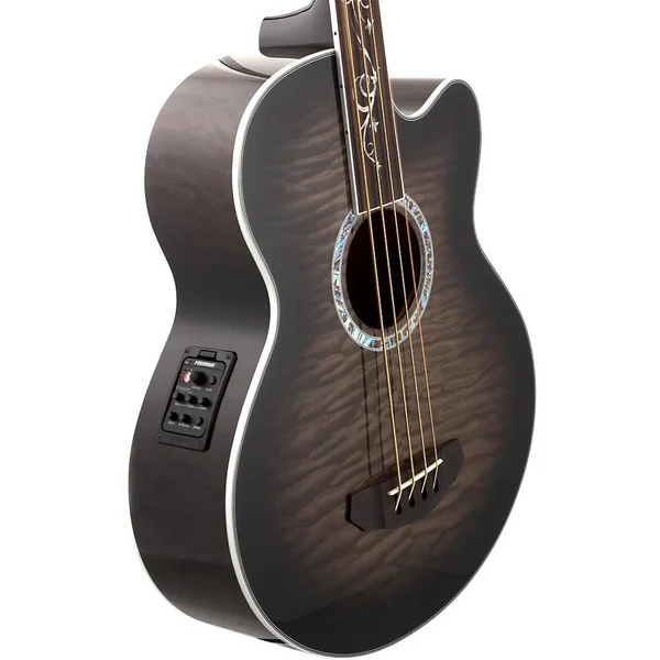 Michael Kelly Dragonfly 4 Fretless Acoustic-Electric Bass Smoke Burst