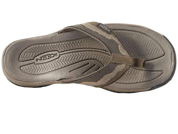 Keen Men's Kona Flip - 9.5 - Dark Olive, Antique Bronze