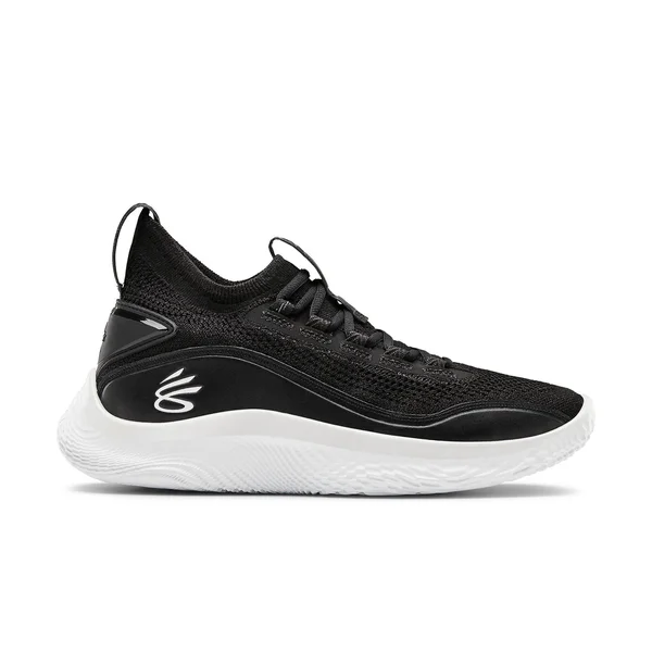 Under Armour Curry 8 Basketball Shoes in Black/Black Size 14.0 - Knit