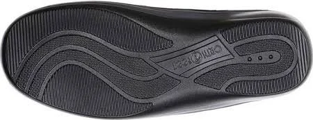 Women's OrthoFeet Chattanooga Black Mesh/Suede 5 XW