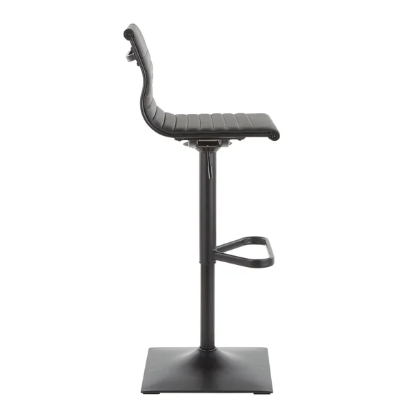LumiSource Masters Barstool in Black/Black