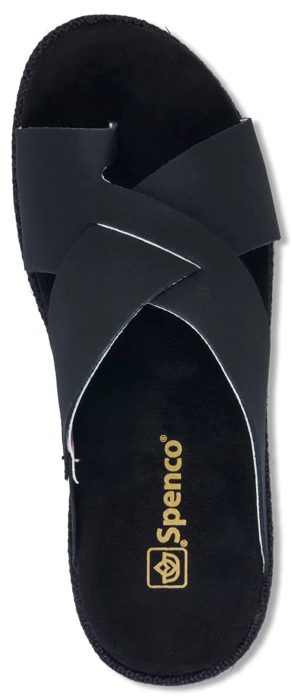 Spenco Oasis Slide (Black) Women's Sandals