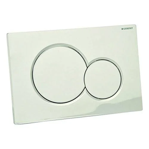 Geberit 115.770 Sigma 01 Dual-Flush Actuator PLATE, Matte Chrome