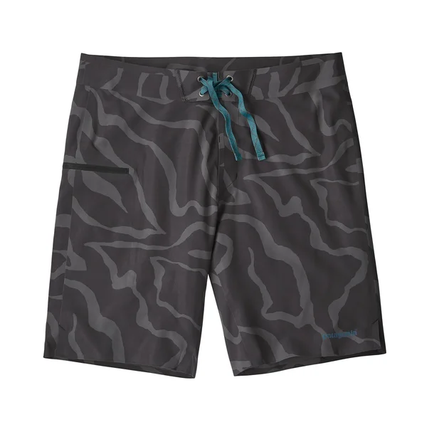Patagonia Stretch Hydroflow 19in Board Short - Men's Tiger Tracks Camo/Ink Black, 34
