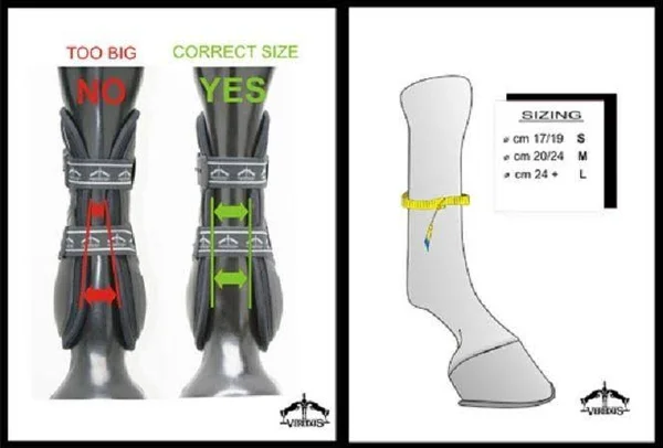 Veredus TR Pro Rear Fetlock Boots - Black