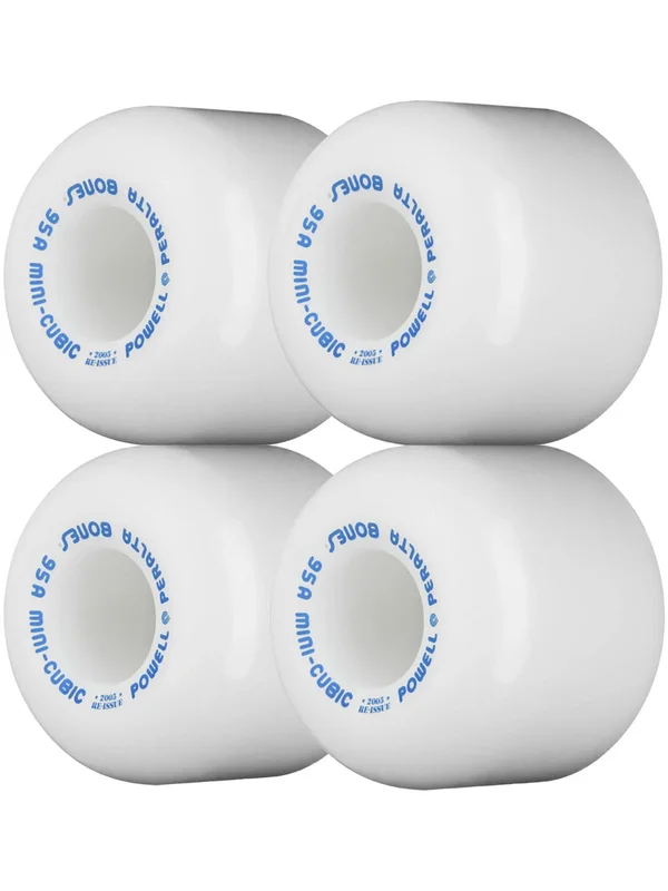 Powell Peralta Mini Cubic 64mm 95A White Skateboard Wheels