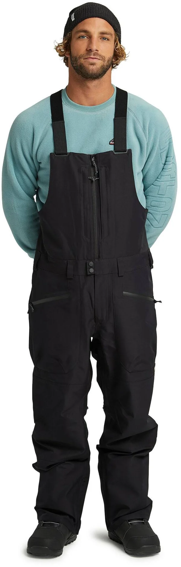 Burton Reserve GORE-TEX Bib Pant - Men's True Black - Xs