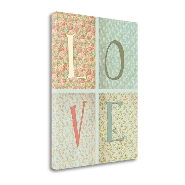 23x22 x 18x22 Shabby Chic Love by Tara Moss Fine Art Giclee Print