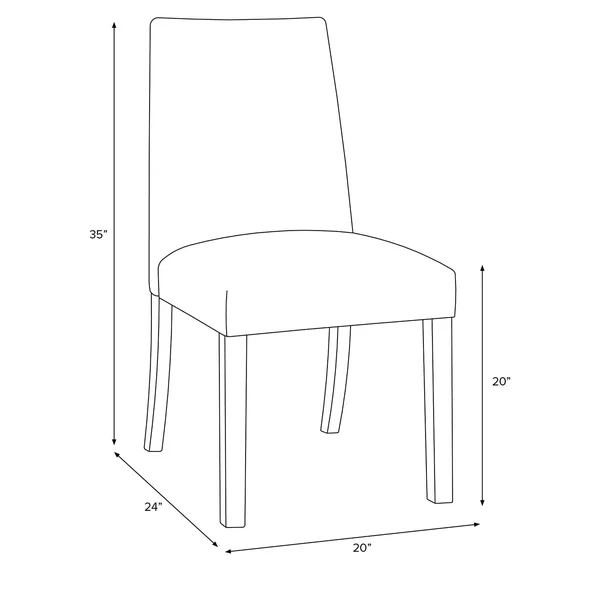 Modern Dining Chair Abstract Black/White Dot - Project 62