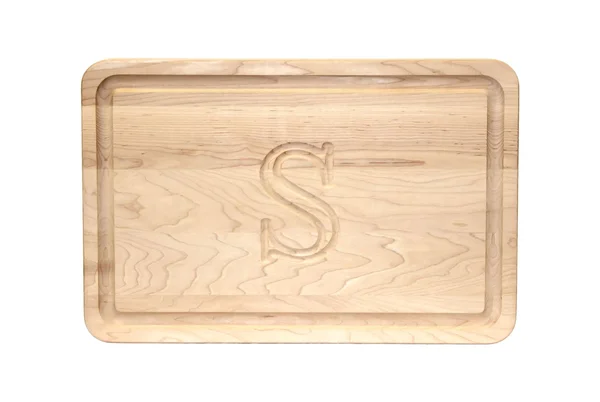 Bigwood Boards Rectangle Maple Carving Board S, Natural