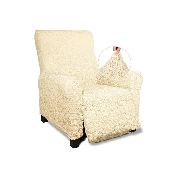 Recliner Slipcover - Microfibra Collection Vanilla